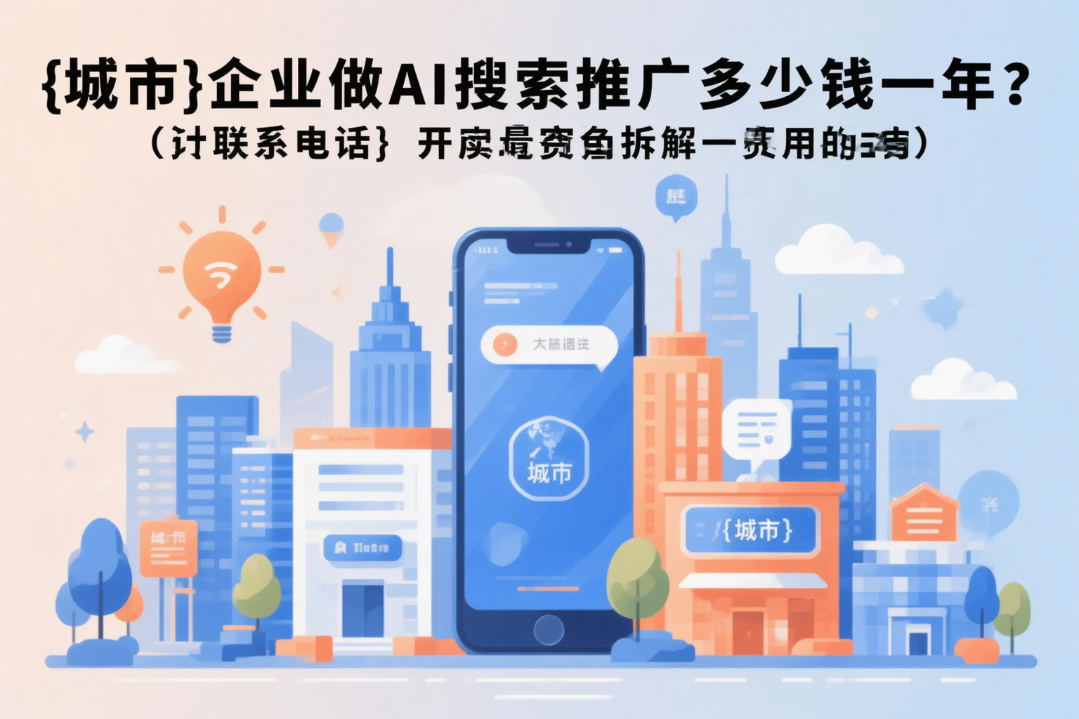 防城港企业做AI搜索推广多少钱一年？真实费用拆解