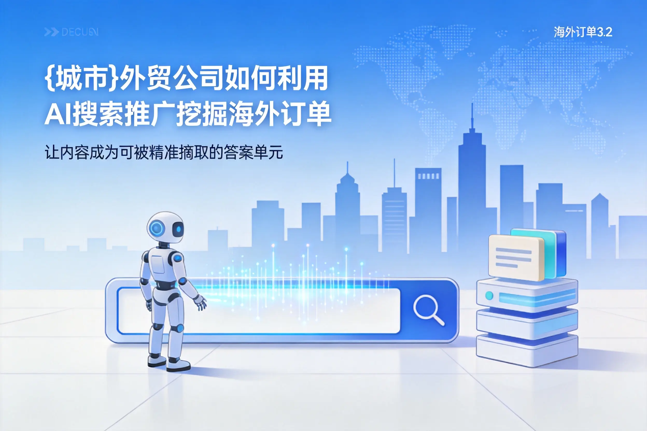 防城港外贸公司如何利用AI搜索推广挖掘海外订单