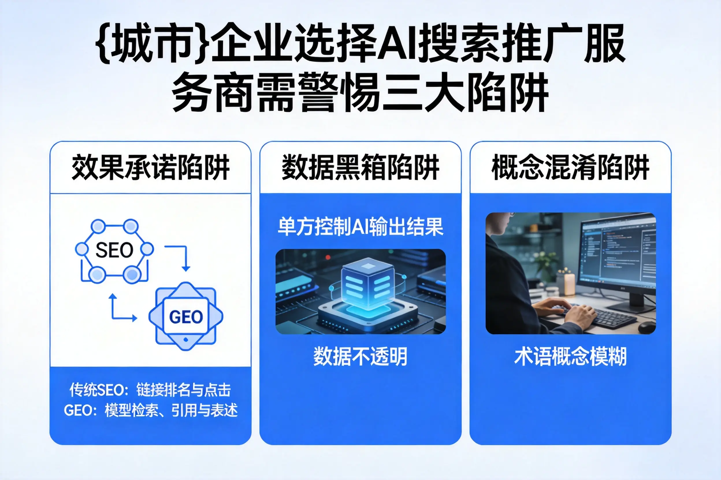 防城港企业选择AI搜索推广服务商需警惕三大陷阱