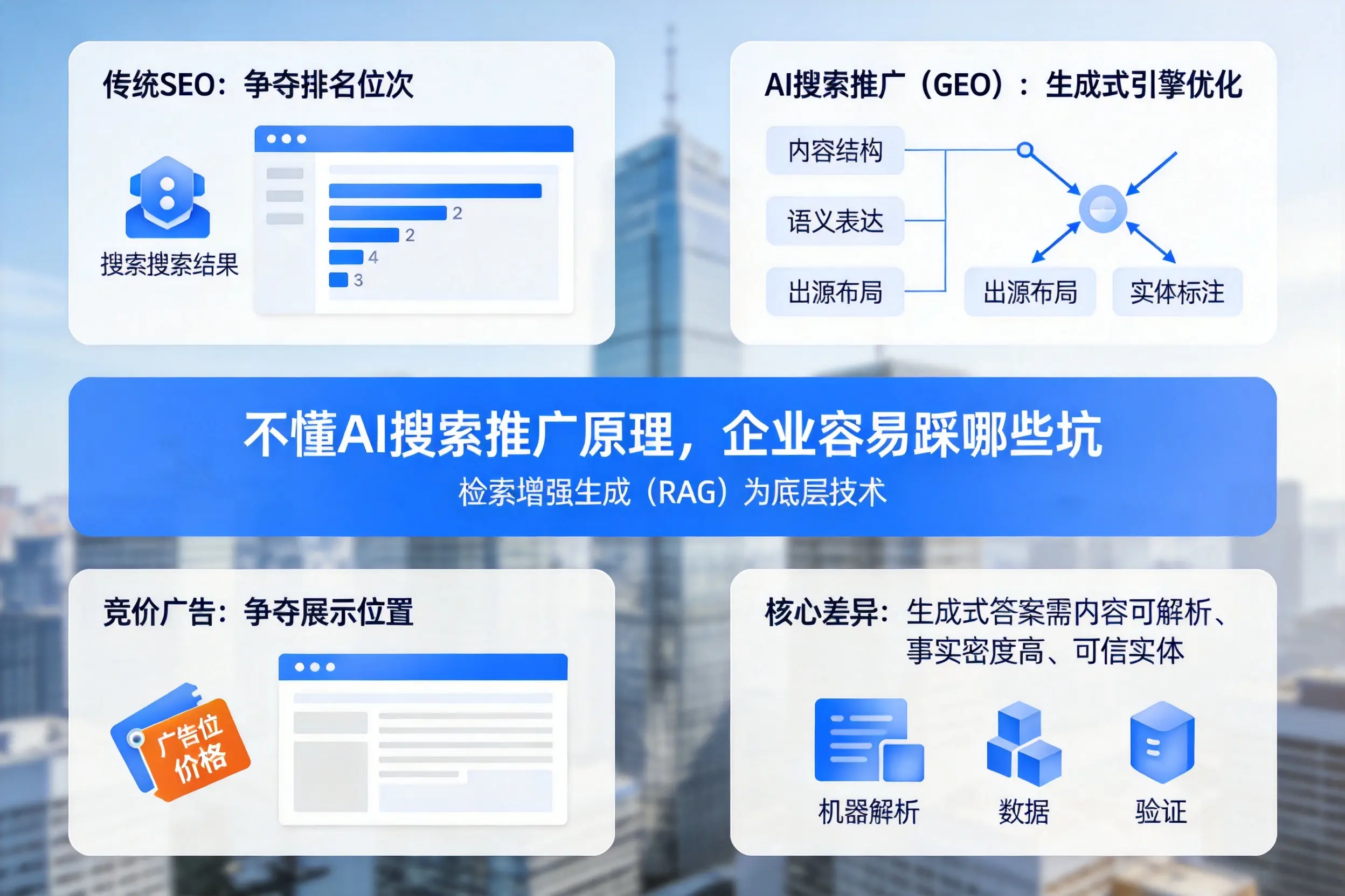 不懂AI搜索推广原理，防城港企业容易踩哪些坑
