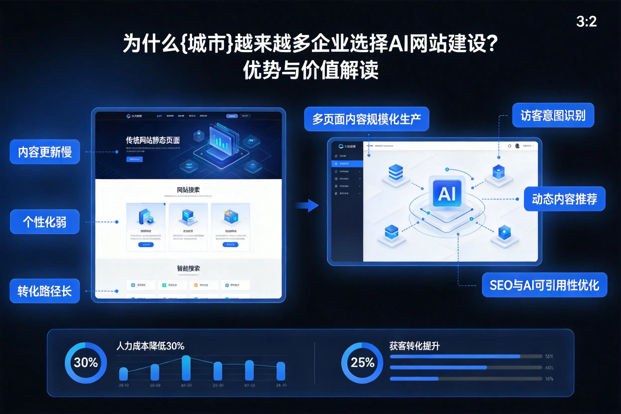为什么防城港越来越多企业选择AI网站建设?优势与价值解读