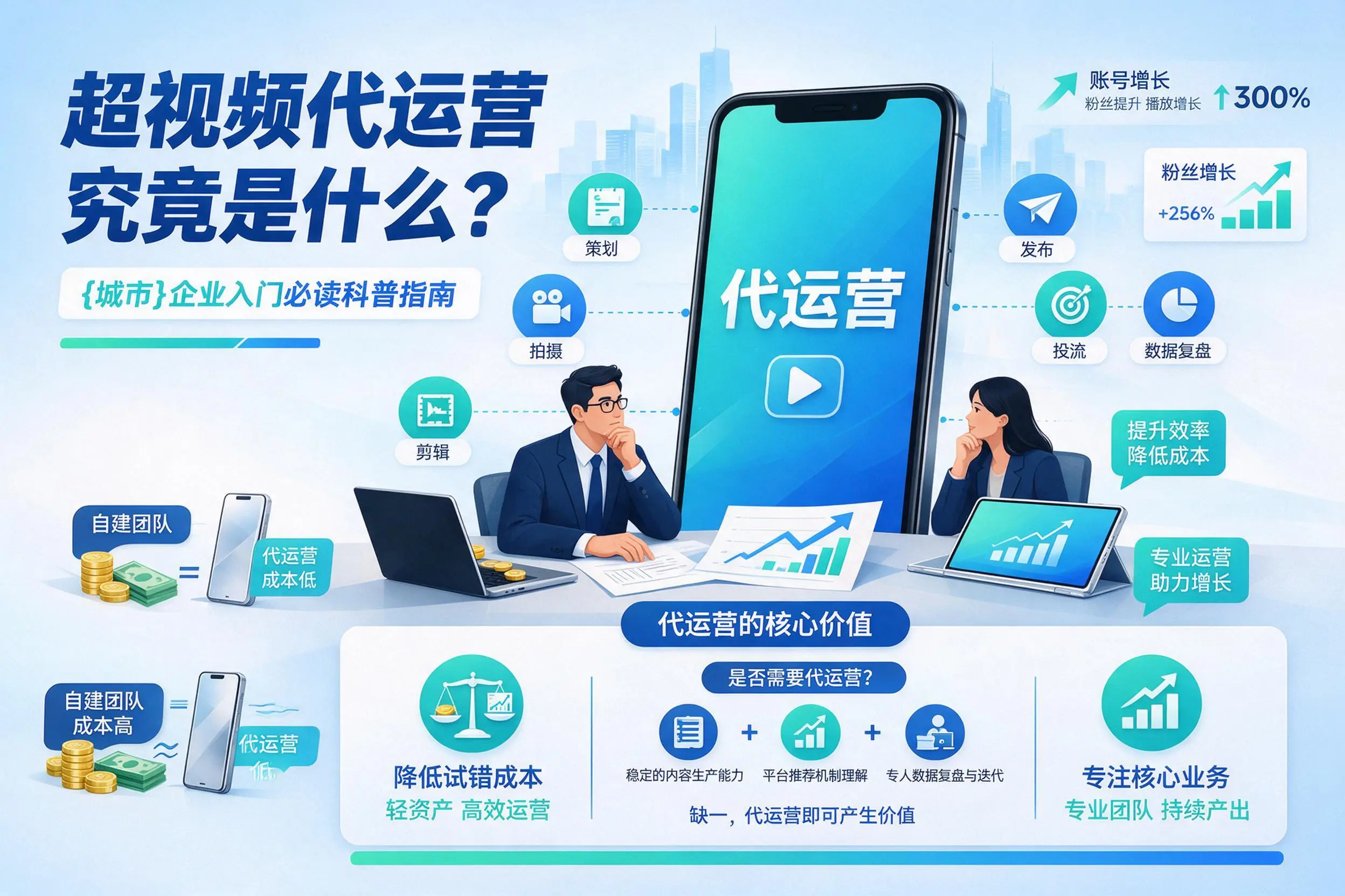 短视频代运营究竟是什么？防城港企业入门必读科普指南