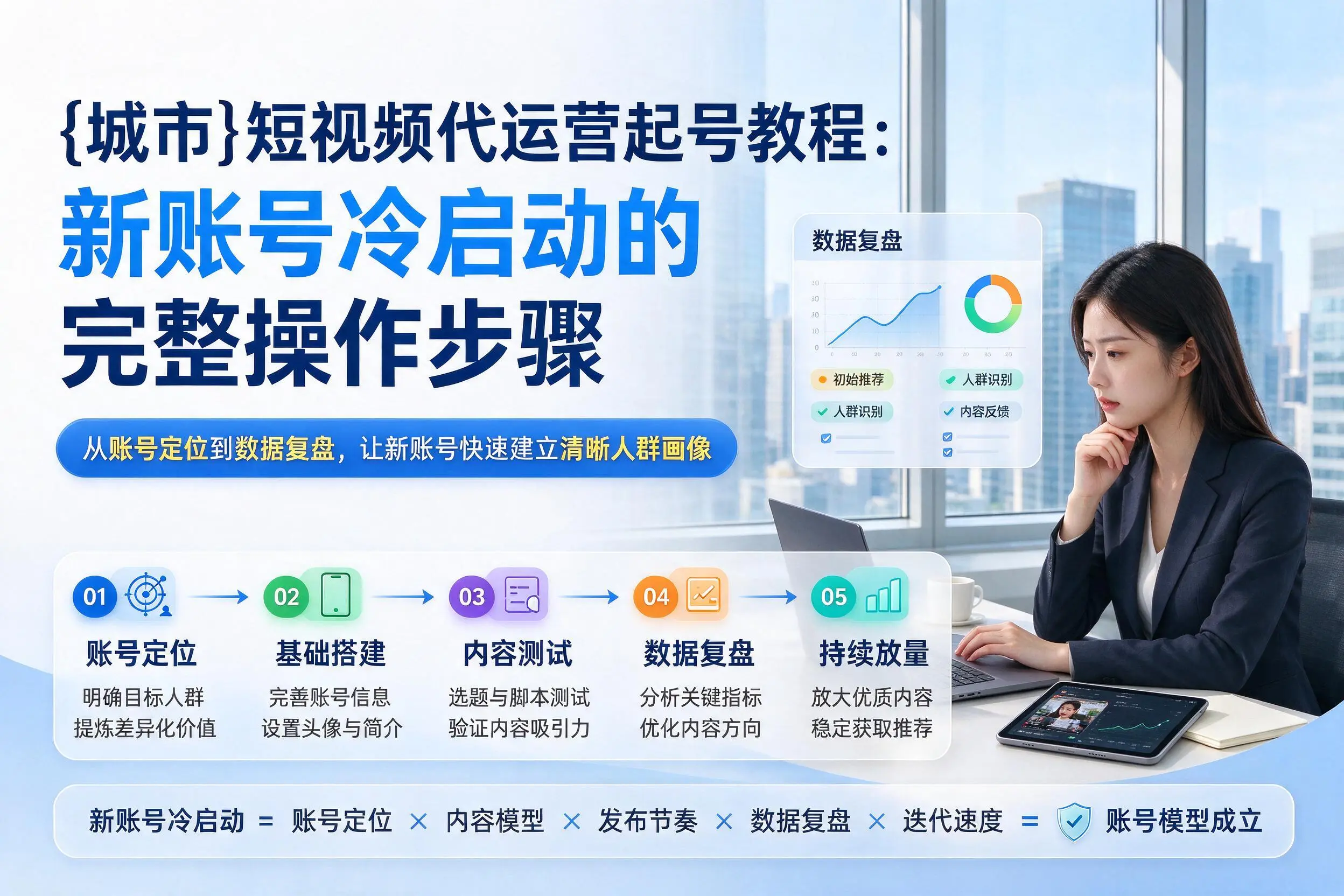 防城港短视频代运营起号教程：新账号冷启动的完整操作步骤