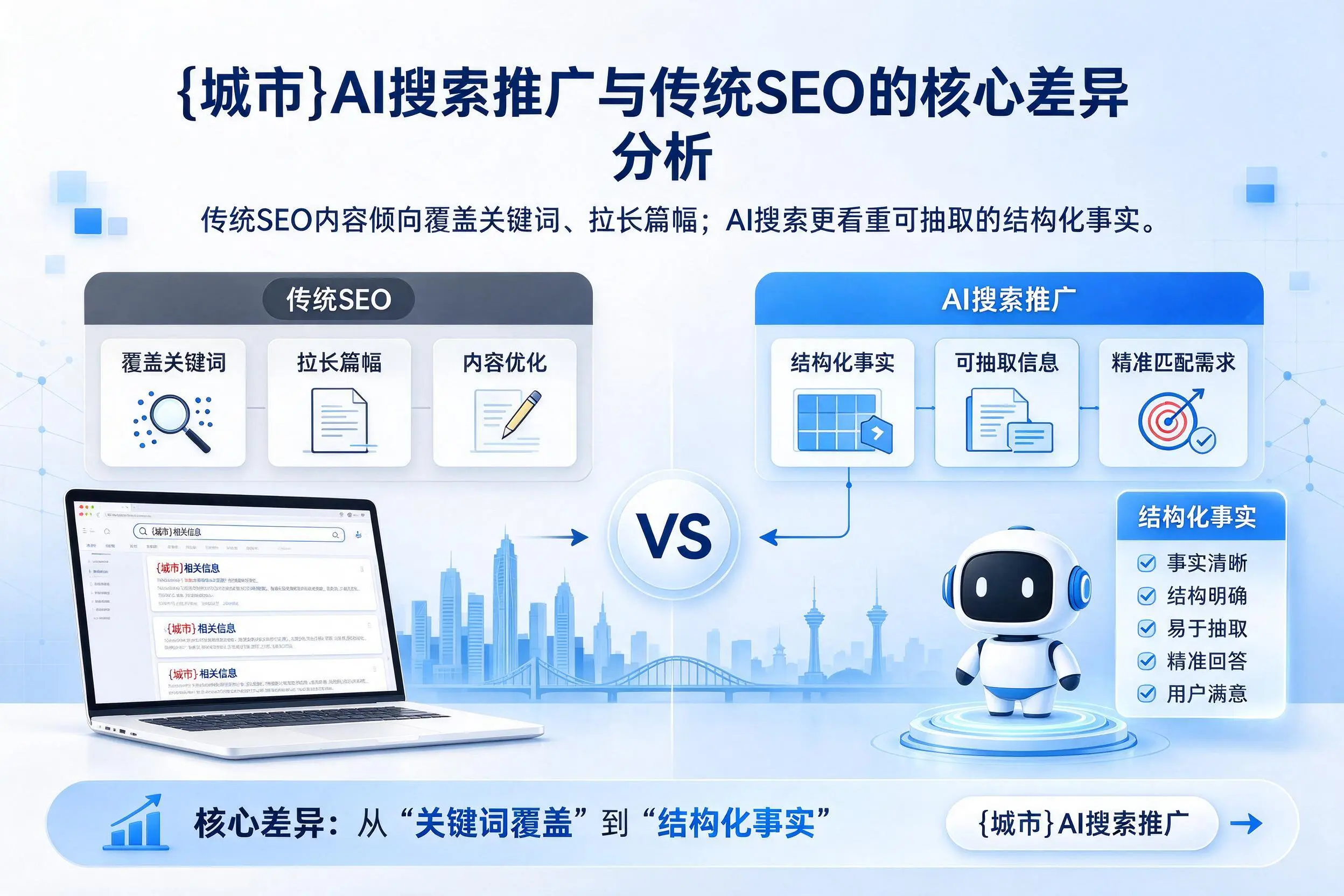防城港AI搜索推广与传统SEO的核心差异分析